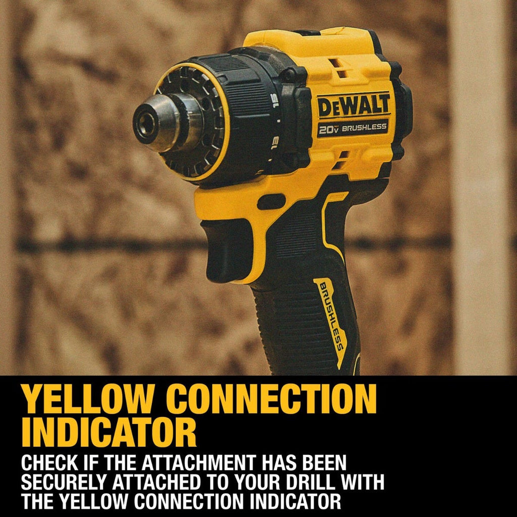 DeWALT DCD803B ATOMIC 20V MAX 5-in-1 Brushless Cordless Multi-Head Drill/Driver, Tool Only