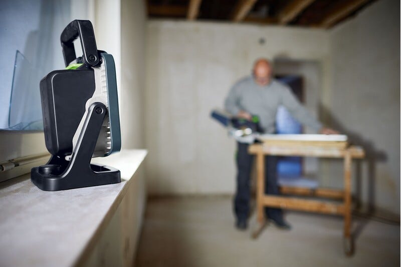 Festool 578126 SYSLITE KBS C Cordless 5000-Lumen Site LED Light